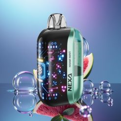 NEXA Ultra 50000 Puffs Miami Mentă cu Ecran 3D și Încărcare Type-C