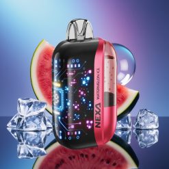 NEXA Ultra 50000 Pufuri Disposable Vape Pepene Gheață cu Ecran 3D și Încărcare Type-C