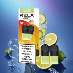 RELX Pod Pro 2 600 pufări 1.8% Nicotină Băutură-Limonadă cu Castravete