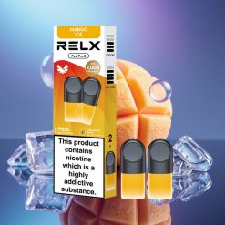 RELX Pod Pro 2 600 pufări 1.8% Nicotină Mango Gheață 1.9ml