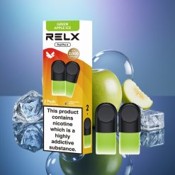 RELX Pod Pro 2 600 pufuri 1.8% Nicotină Măr Verde Înghețat 1.9ml