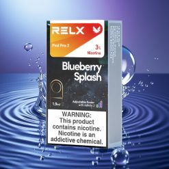 RELX Pod Pro 2 600 pufuri 3% Nicotina Splash de Afine 1.9ml