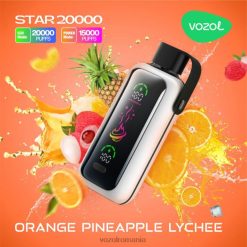 VOZOL STAR 20000 lychee portocaliu de ananas 2R44615 | Vozol Vape Store