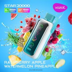 VOZOL STAR 20000 zmeura mar pepene verde ananas 2R44618 | Vozol Vape Sale